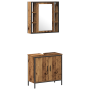 Conjunto de Muebles de Baño de 2 Piezas de Madera Vieja de , Muebles de baño - Ref: Foro24-3332498, Precio: 117,33 €, Descuen...