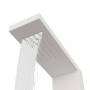 White Aluminum Shower Panel System by vidaXL, Jet nozzles for bathtubs and showers - Ref: Foro24-151415, Price: 135,98 €, Dis...