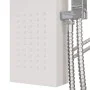 Duschpaneelsystem aus weißem Aluminium von vidaXL, Strahldüsen für Badewannen und Duschen - Ref: Foro24-151415, Preis: 133,11...