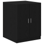 Gabinetes para Lavadoras 2 pcs Roble Negro 70.5x71.5x181.5 cm Madera Elaborada de , Accesorios para lavadoras y secadoras - R...