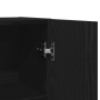 Gabinetes para Lavadoras 2 pcs Roble Negro 70.5x71.5x181.5 cm Madera Elaborada de , Accesorios para lavadoras y secadoras - R...