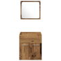 Juego de Muebles de Baño de 3 Piezas de Madera Desgastada | Foro24.es | Tu tienda online para hogar, jardín y más Foro24.es