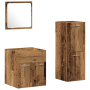 Set de 3 Piezas de Muebles de Baño de Madera Vieja de , Muebles de baño - Ref: Foro24-3332519, Precio: 90,48 €, Descuento: %