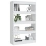 White engineered wood shelf/divider 80x30x135 cm by vidaXL, Bookcases and shelves - Ref: Foro24-811709, Price: 64,23 €, Disco...