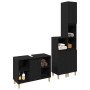 Juego de Muebles para Baño de 3 Piezas de Roble Negro y Madera Elaborada | Foro24.es | Tu tienda online para hogar, jardín y más Foro24.es