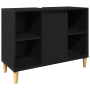 Juego de Muebles para Baño de 3 Piezas de Roble Negro y Madera Elaborada | Foro24.es | Tu tienda online para hogar, jardín y más Foro24.es