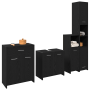 Juego de Muebles de Baño de 4 Piezas de Roble Negro de von , Badezimmermöbel - Ref: Foro24-3332592, Preis: 228,56 €, Rabatt: %