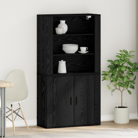 Alto de roble negro de madera ingeniería