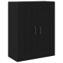 Alto Gabinete de Roble Negro 69.5x34x180 cm de Madera de Ingeniera | Foro24.es | Tu tienda online para hogar, jardín y más Foro24.es