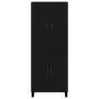 Alto Gabinete de Roble Negro 69.5x34x180 cm de Madera de Ingeniera | Foro24.es | Tu tienda online para hogar, jardín y más Foro24.es