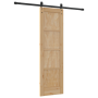 Puerta Deslizante  con Juego de Hardware 61x198.5 cm Madera Maciza de Pino | Foro24.es | Tu tienda online para hogar, jardín y más Foro24.es