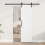 Puerta Corredera con Herrajes Blanca 61x198.5 cm de Madera de Pino | Foro24.es | Tu tienda online para hogar, jardín y más Foro24.es