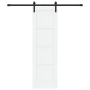 Puerta Corredera con Herrajes Blanca 61x198.5 cm de Madera de Pino | Foro24.es | Tu tienda online para hogar, jardín y más Foro24.es