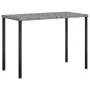 Set de sofás en forma de L 5 pzas cojines ratán sintético gris de vidaXL, Conjuntos de jardín - Ref: Foro24-318579, Precio: 3...