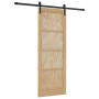 Puerta Corrediza  con Juego de Hardware 73.5x198.5 cm de Madera Sólida de Pino | Foro24.es | Tu tienda online para hogar, jardín y más Foro24.es