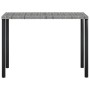 L-förmige Sofagarnitur, 5-teilig, mit grauen synthetischen Rattankissen von vidaXL, Gartensets - Ref: Foro24-318579, Preis: 3...