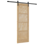 Puerta Deslizante  con Juego de Herrajes 73.5x211 cm Madera Maciza de Pino | Foro24.es | Tu tienda online para hogar, jardín y más Foro24.es