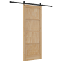 Puerta Deslizante  con Hardware 78x202 cm Madera Maciza de Pino | Foro24.es | Tu tienda online para hogar, jardín y más Foro24.es