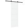 Puerta Corrediza  con Set de Herrajes Blanca 78x232 cm de Madera de Pino Sólido | Foro24.es | Tu tienda online para hogar, jardín y más Foro24.es