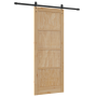 Puerta Corrediza  con set de hardware 83x211 cm Madera Maciza de Pino | Foro24.es | Tu tienda online para hogar, jardín y más Foro24.es