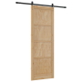 Puerta Corredera  con Juego de Herrajes 83x232 cm de Madera Maciza de Pino | Foro24.es | Tu tienda online para hogar, jardín y más Foro24.es