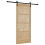 Puerta Deslizante  con Set de Hardware 86x198.5 cm Madera Maciza de Pino | Foro24.es | Tu tienda online para hogar, jardín y más Foro24.es