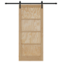 Puerta Deslizante  con Set de Hardware 86x198.5 cm Madera Maciza de Pino | Foro24.es | Tu tienda online para hogar, jardín y más Foro24.es