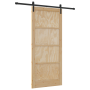 Puerta Deslizante  con Juego de Accesorios 93x211 cm Madera Maciza de Pino | Foro24.es | Tu tienda online para hogar, jardín y más Foro24.es