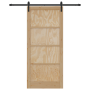 Puerta Deslizante  con Juego de Accesorios 93x211 cm Madera Maciza de Pino | Foro24.es | Tu tienda online para hogar, jardín y más Foro24.es