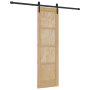 Puerta Corrediza  con Set de Hardware 61x198.5 cm Madera Maciza de Pino | Foro24.es | Tu tienda online para hogar, jardín y más Foro24.es