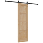 Puerta Corrediza  con Set de Hardware 61x198.5 cm Madera Maciza de Pino | Foro24.es | Tu tienda online para hogar, jardín y más Foro24.es