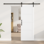 Puerta Deslizante  con Juego de Accesorios Blanca 73.5x198.5 cm de Madera Maciza de Pino | Foro24.es | Tu tienda online para hogar, jardín y más Foro24.es
