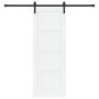 Puerta Deslizante  con Juego de Accesorios Blanca 73.5x198.5 cm de Madera Maciza de Pino | Foro24.es | Tu tienda online para hogar, jardín y más Foro24.es