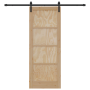 Puerta Deslizante  con Juego de Herrajes 78x202 cm Madera Maciza de Pino | Foro24.es | Tu tienda online para hogar, jardín y más Foro24.es