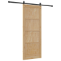 Puerta Deslizante  con Juego de Herrajes 83x211 cm de Madera Maciza de Pino | Foro24.es | Tu tienda online para hogar, jardín y más Foro24.es