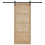 Puerta deslizante  con set de herrajes 86x211 cm de madera maciza de pino | Foro24.es | Tu tienda online para hogar, jardín y más Foro24.es