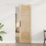 Puerta Deslizante  con Juego de Herrajes 61x198.5 cm de Madera Maciza de Pino | Foro24.es | Tu tienda online para hogar, jardín y más Foro24.es