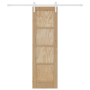 Puerta Deslizante  con Juego de Herrajes 61x198.5 cm de Madera Maciza de Pino | Foro24.es | Tu tienda online para hogar, jardín y más Foro24.es