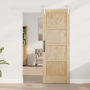 Puerta Deslizante  con Herrajes 73.5x198.5 cm Madera Sólida de Pino | Foro24.es | Tu tienda online para hogar, jardín y más Foro24.es