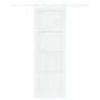 Puerta Deslizante con Set de Herrajes Blanca 73.5x211 cm Madera Maciza de Pino | Foro24.es | Tu tienda online para hogar, jardín y más Foro24.es