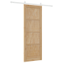Puerta Deslizante  con Conjunto de Hardware 78x211 cm Madera Maciza de Pino | Foro24.es | Tu tienda online para hogar, jardín y más Foro24.es