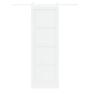 Puerta Deslizante  con Set de Herrajes Blanca 78x232 cm Madera Sólida Pino | Foro24.es | Tu tienda online para hogar, jardín y más Foro24.es