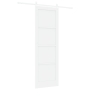 Puerta Deslizante  con Set de Herrajes Blanca 78x232 cm Madera Sólida Pino | Foro24.es | Tu tienda online para hogar, jardín y más Foro24.es