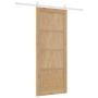 Puerta Deslizante  con herrajes 83x202 cm de madera de pino sólida | Foro24.es | Tu tienda online para hogar, jardín y más Foro24.es