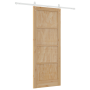 Puerta deslizante  con set de herrajes 83x211 cm de madera de pino maciza | Foro24.es | Tu tienda online para hogar, jardín y más Foro24.es