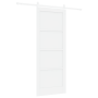 Puerta Deslizante  con Kit de Hardware Blanca 83x211 cm Madera de Pino | Foro24.es | Tu tienda online para hogar, jardín y más Foro24.es