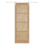 Puerta Corredera  con Herrajes 83x232 cm Madera Maciza de Pino | Foro24.es | Tu tienda online para hogar, jardín y más Foro24.es