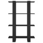 Bookshelf / room divider black 80x30x123.5 cm by vidaXL, Bookcases and shelves - Ref: Foro24-811575, Price: 49,94 €, Discount: %