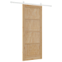 Puerta Deslizante Set de 2 Natural y blanca Madera maciza de Pino | Foro24.es | Tu tienda online para hogar, jardín y más Foro24.es