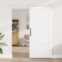 Puerta Corredera  con Herrajes Blancos 93x211 cm Madera Sólida de Pino | Foro24.es | Tu tienda online para hogar, jardín y más Foro24.es